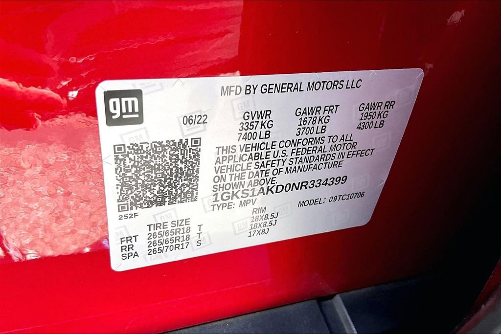 Used 2022 GMC Yukon SLE RWD image 32