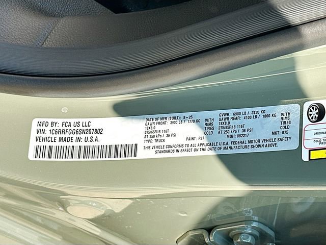 New 2025 RAM 1500 Tradesman image 31