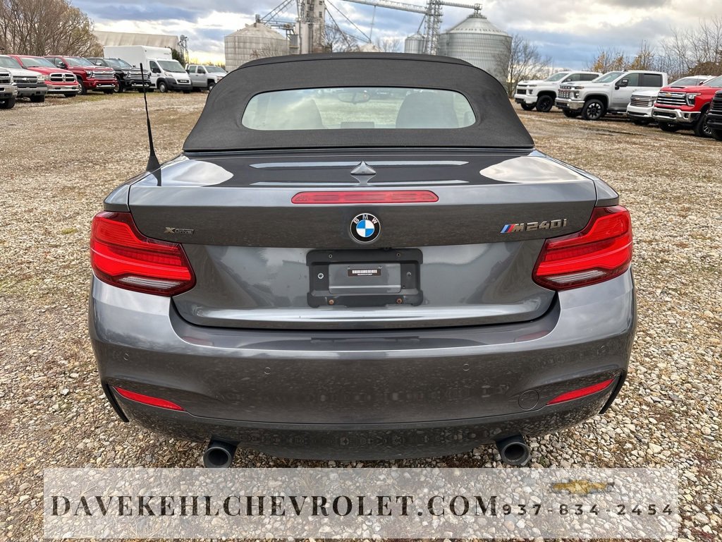 Used 2018 BMW M240i xDrive Convertible image 4
