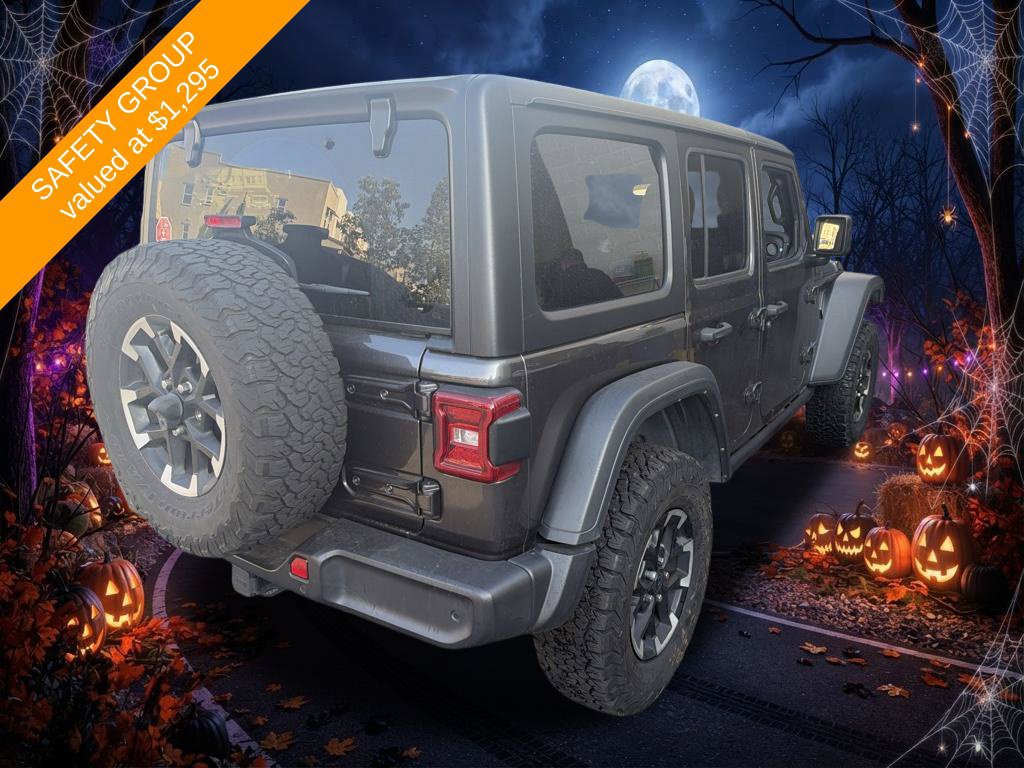 Certified 2024 Jeep Wrangler Unlimited Rubicon 4xe w/ Safety Group AWD/4WD image 5