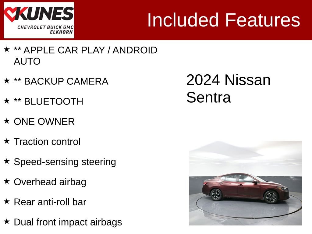 Used 2024 Nissan Sentra SV image 2