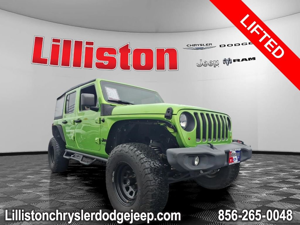 Used 2018 Jeep Wrangler Unlimited Sport image 1