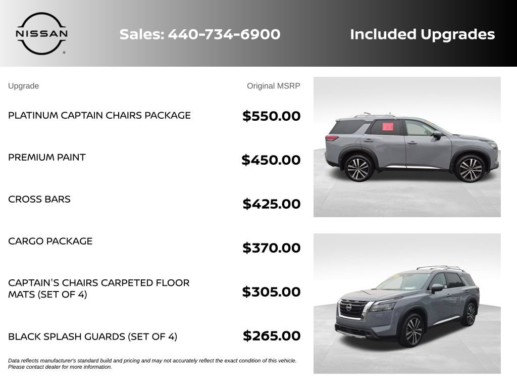 Certified 2025 Nissan Pathfinder Platinum AWD/4WD image 8