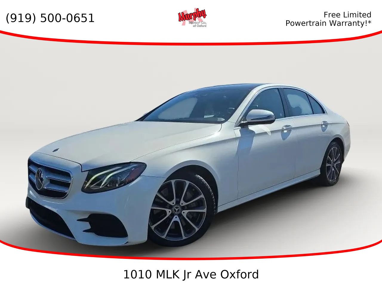 Used 2019 Mercedes-Benz E 450 4MATIC Sedan image 1