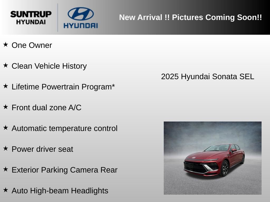 Used 2025 Hyundai Sonata SEL FWD image 5