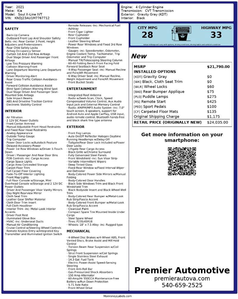 Used 2021 Kia Soul X-Line image 2