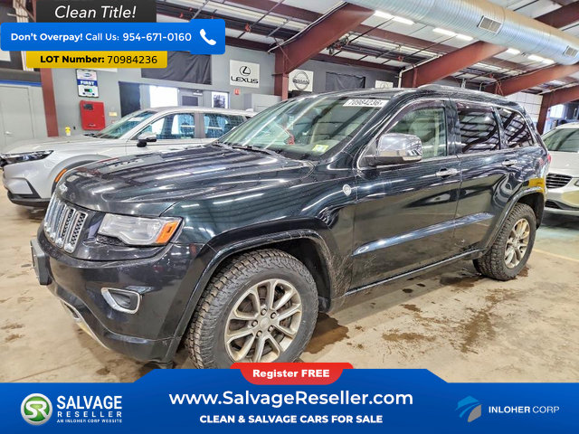 Used 2014 Jeep Grand Cherokee Overland w/ Advanced Technology Group AWD/4WD image 1