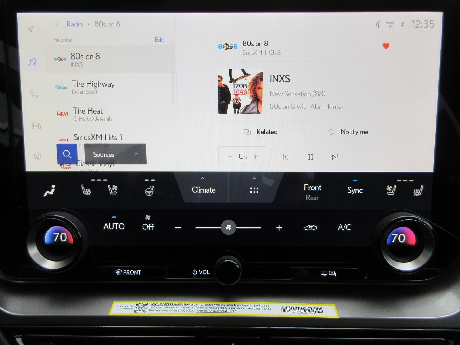 New 2026 Lexus TX 500h AWD image 44