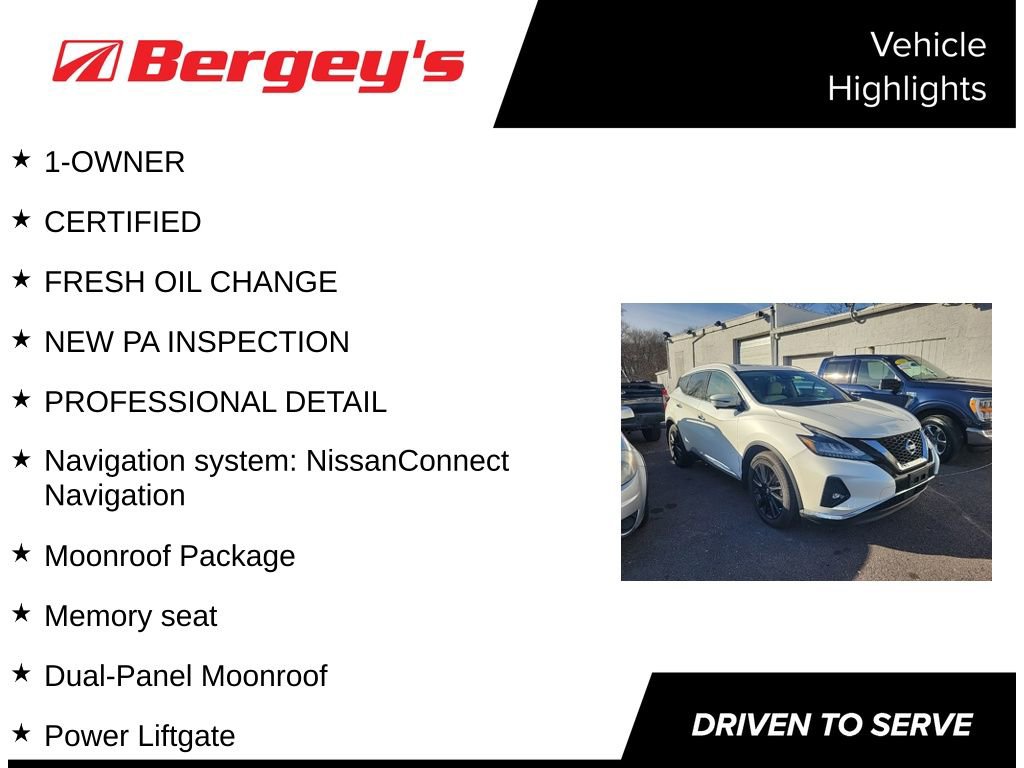 Used 2020 Nissan Murano SL w/ Moonroof Package image 5