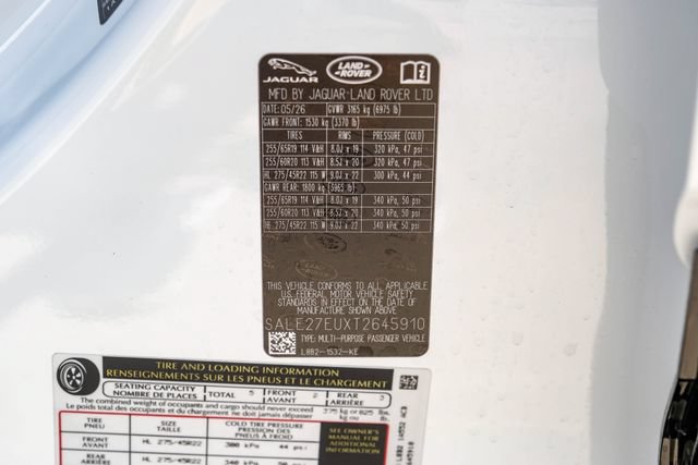 New 2026 Land Rover Defender 110 X-Dynamic SE AWD/4WD image 64