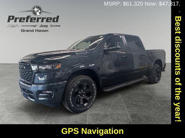 New 2025 RAM 1500 4x4 Crew Cab