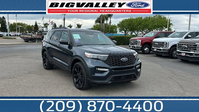 Certified 2024 Ford Explorer ST-Line w/ Class IV Trailer Tow Package
