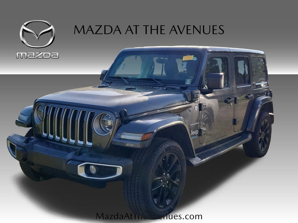Used 2021 Jeep Wrangler Unlimited Sahara image 1