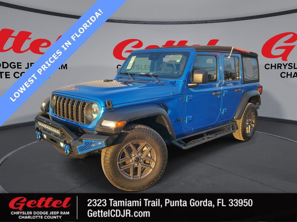 Used 2024 Jeep Wrangler Sport S