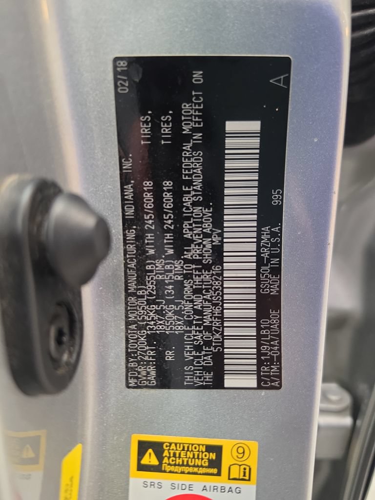 Used 2018 Toyota Highlander XLE FWD image 38