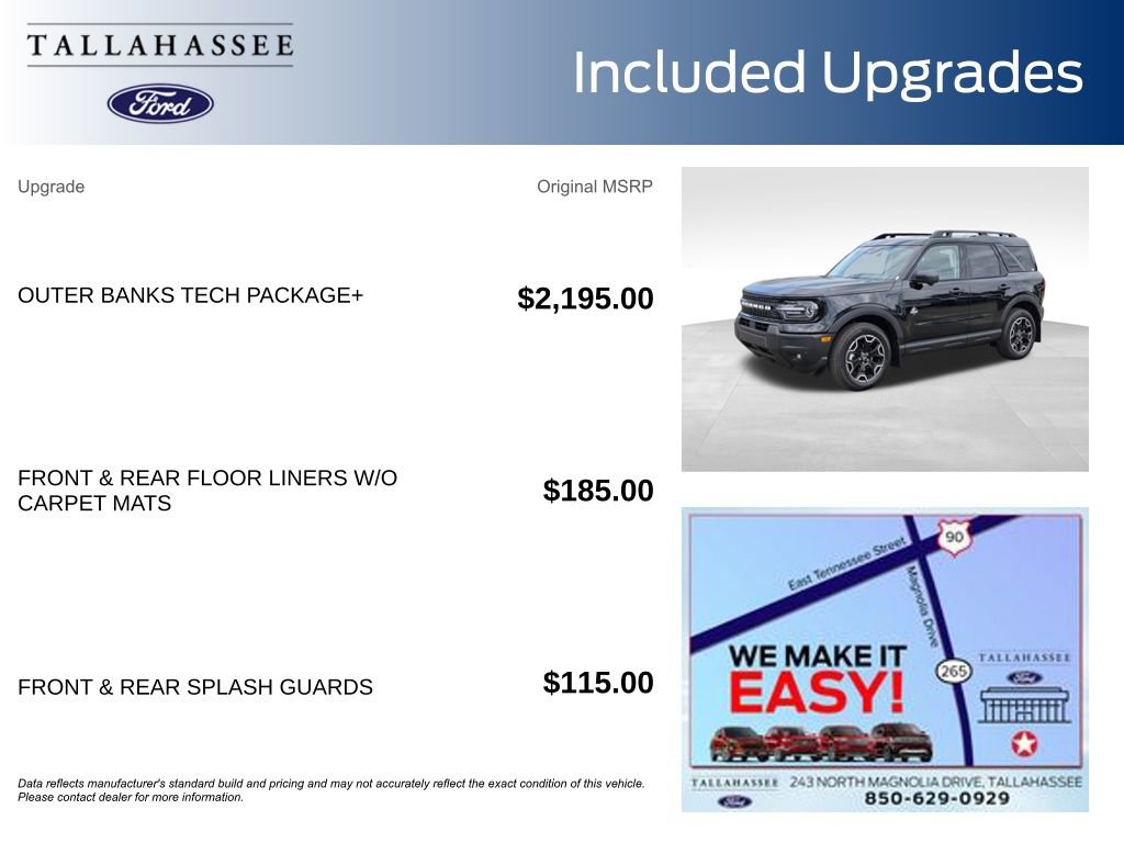 New 2026 Ford Bronco Sport Outer Banks w/ Outer Banks Tech Package+ AWD/4WD image 3