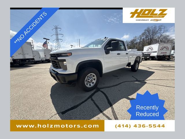 Certified 2026 Chevrolet Silverado 3500 W/T w/ Snow Plow Prep/Camper Package