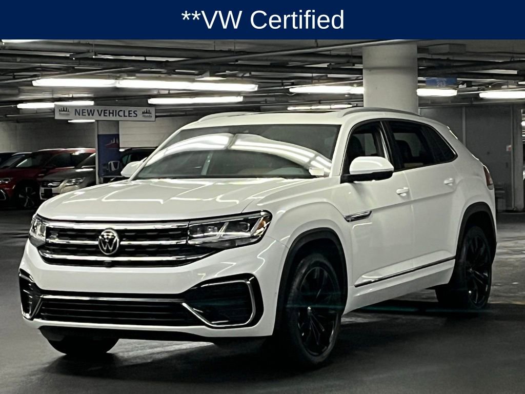 Certified 2022 Volkswagen Atlas Cross Sport SEL Premium R-Line w/ Cross Sport MDO Package AWD/4WD image 3
