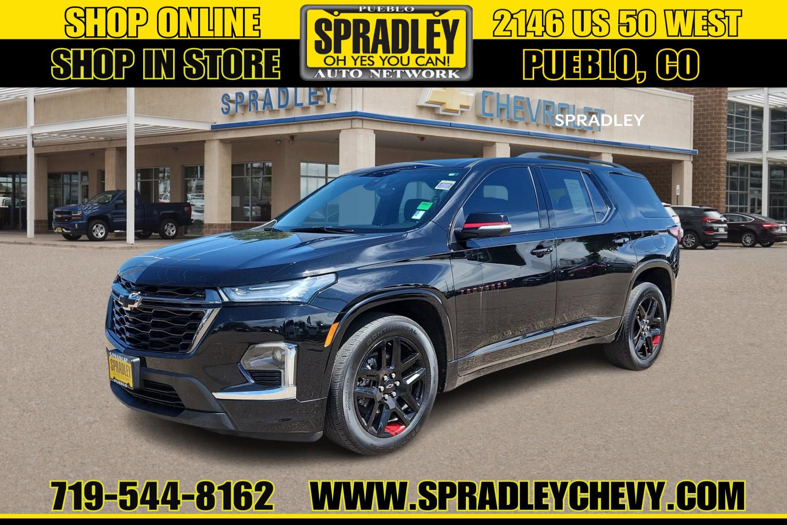 Used 2023 Chevrolet Traverse Premier w/ Redline Edition