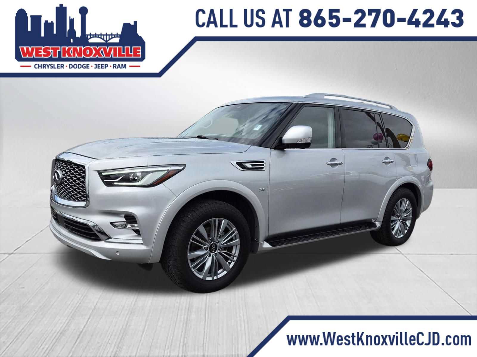Used 2019 INFINITI QX80 Luxe w/ All-Season Package