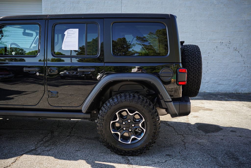 Used 2023 Jeep Wrangler Unlimited Rubicon 4xe w/ Steel Bumper Group AWD/4WD image 12