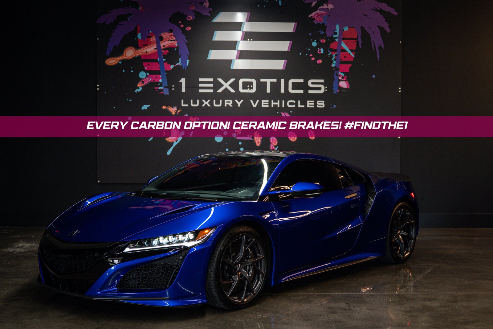 Used 2017 Acura NSX AWD/4WD image 1