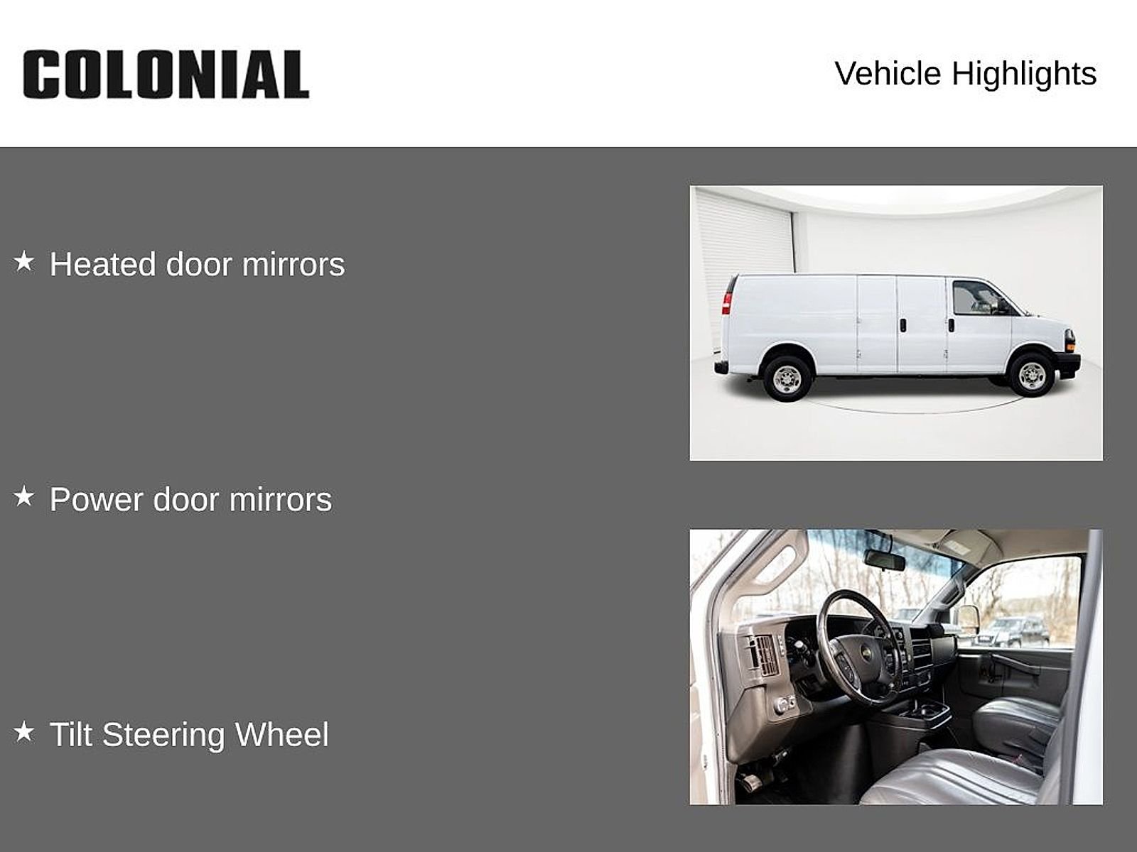 Certified 2022 Chevrolet Express 2500 Extended w/ Driver Convenience Package image 14