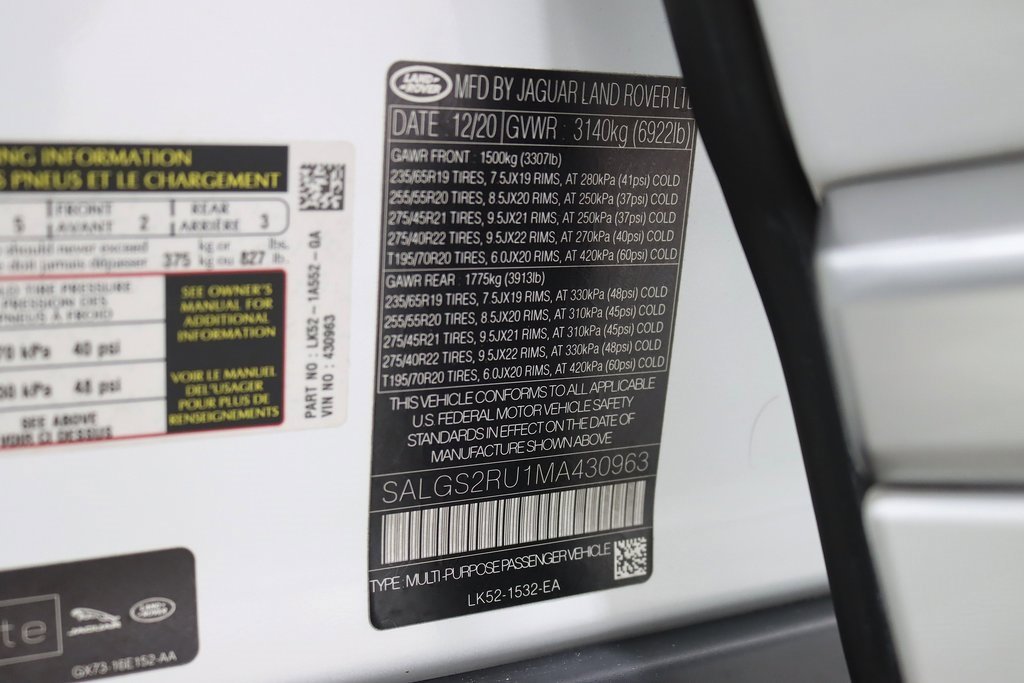 Used 2021 Land Rover Range Rover Westminster Edition image 35