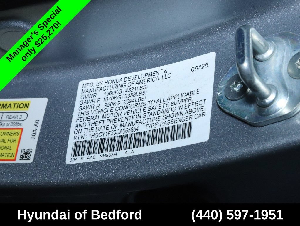Used 2025 Honda Accord LX image 22