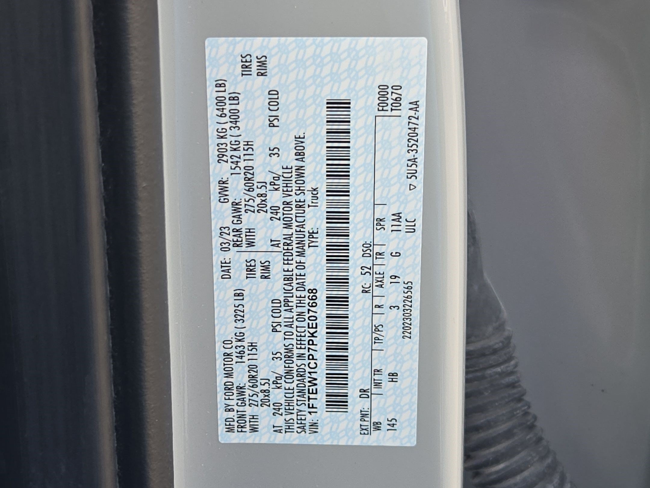 Used 2023 Ford F150 Lariat RWD image 65
