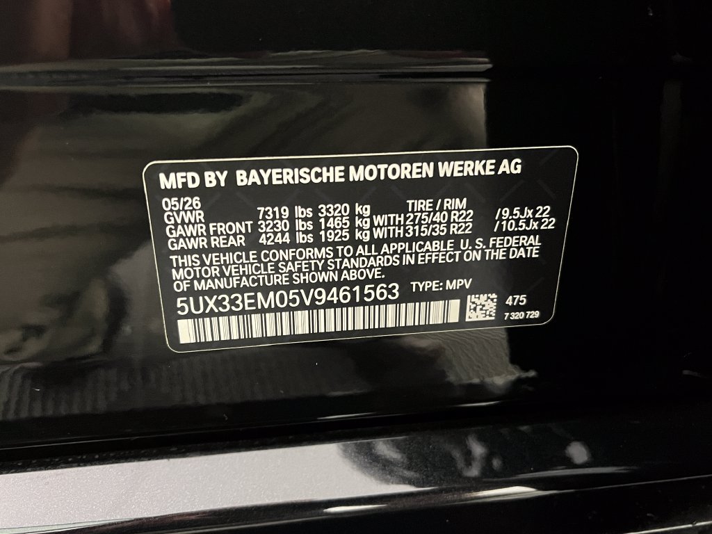 Certified 2027 BMW X7 M60i AWD/4WD image 31
