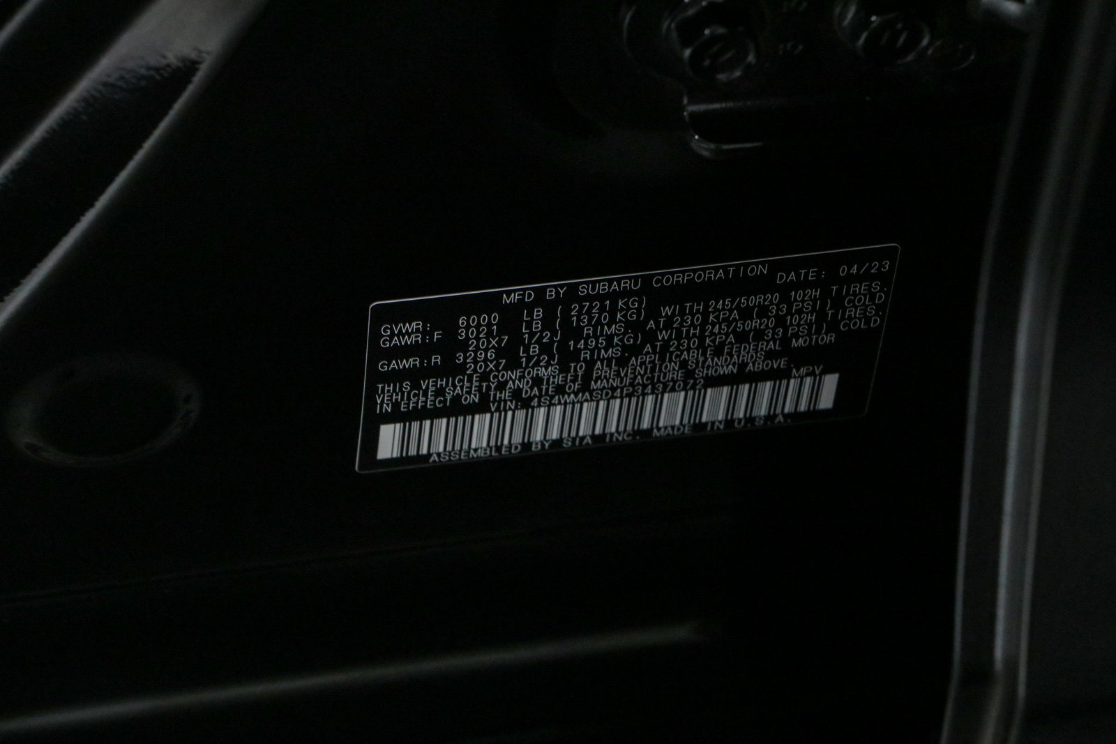 Used 2023 Subaru Ascent Limited AWD/4WD image 34