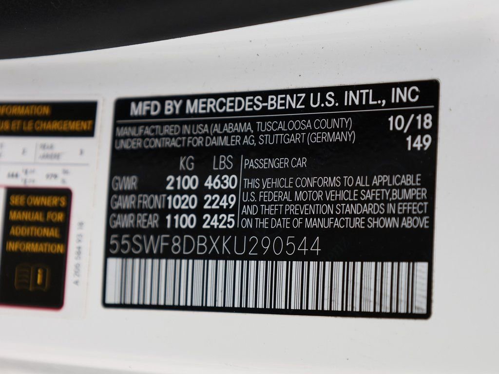 Used 2019 Mercedes-Benz C 300 Sedan w/ Premium Package image 45