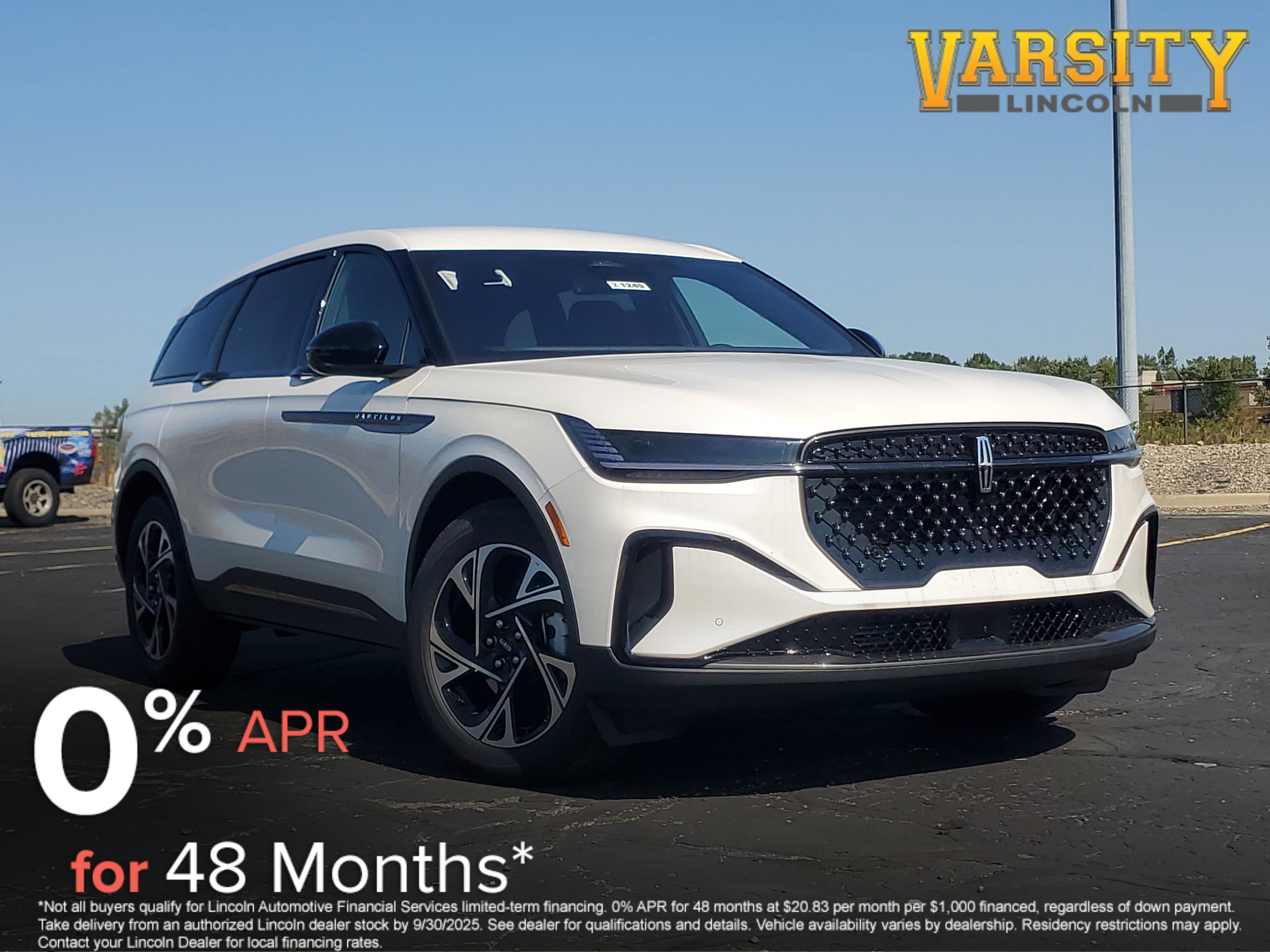 New 2025 Lincoln Nautilus Premier w/ Jet Appearance Package