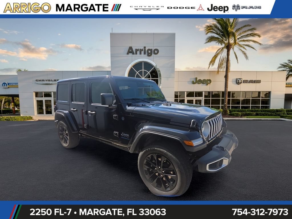 Used 2025 Jeep Wrangler Unlimited Sahara w/ Safety Group AWD/4WD image 2