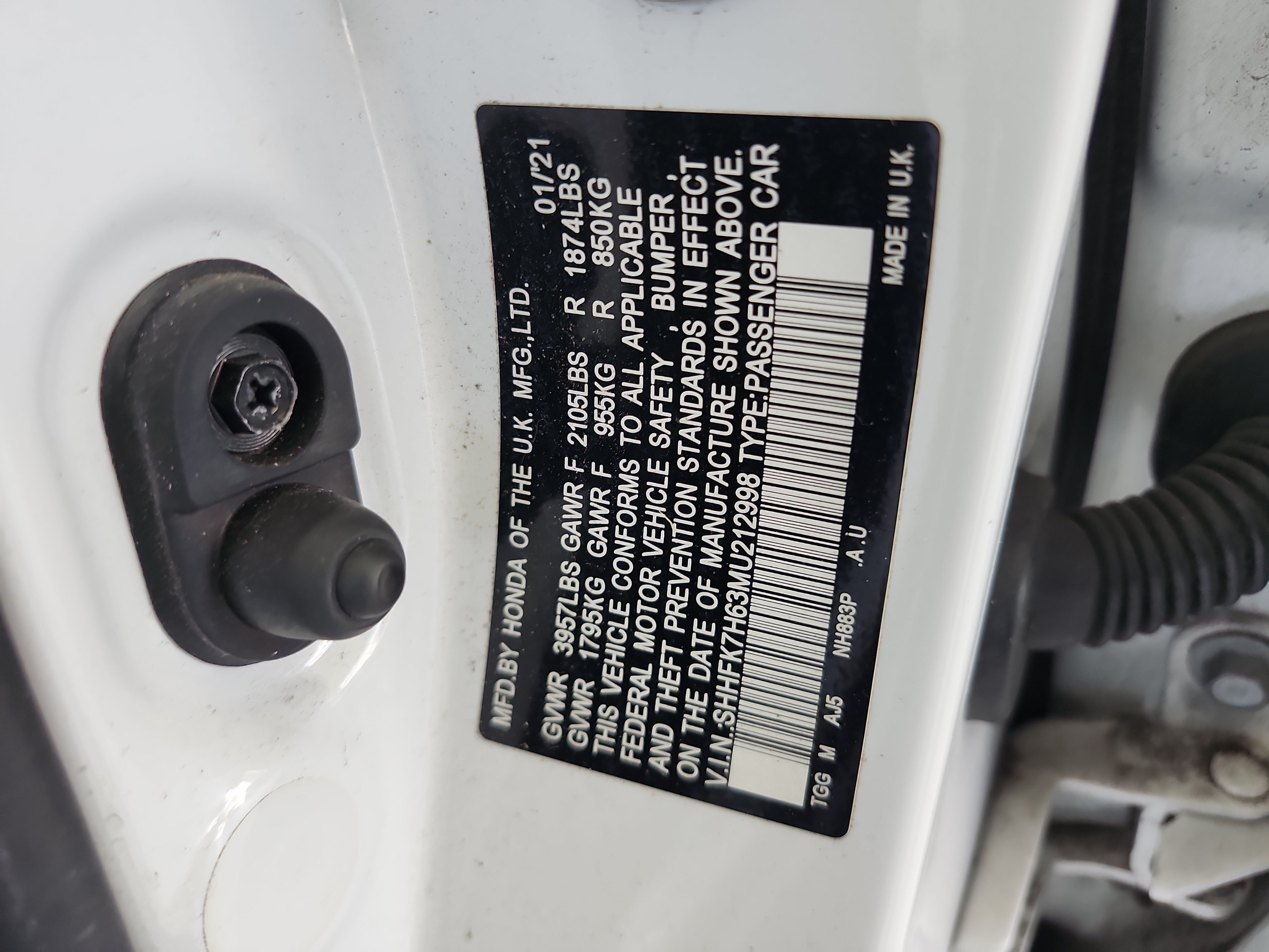 Used 2021 Honda Civic EX image 22