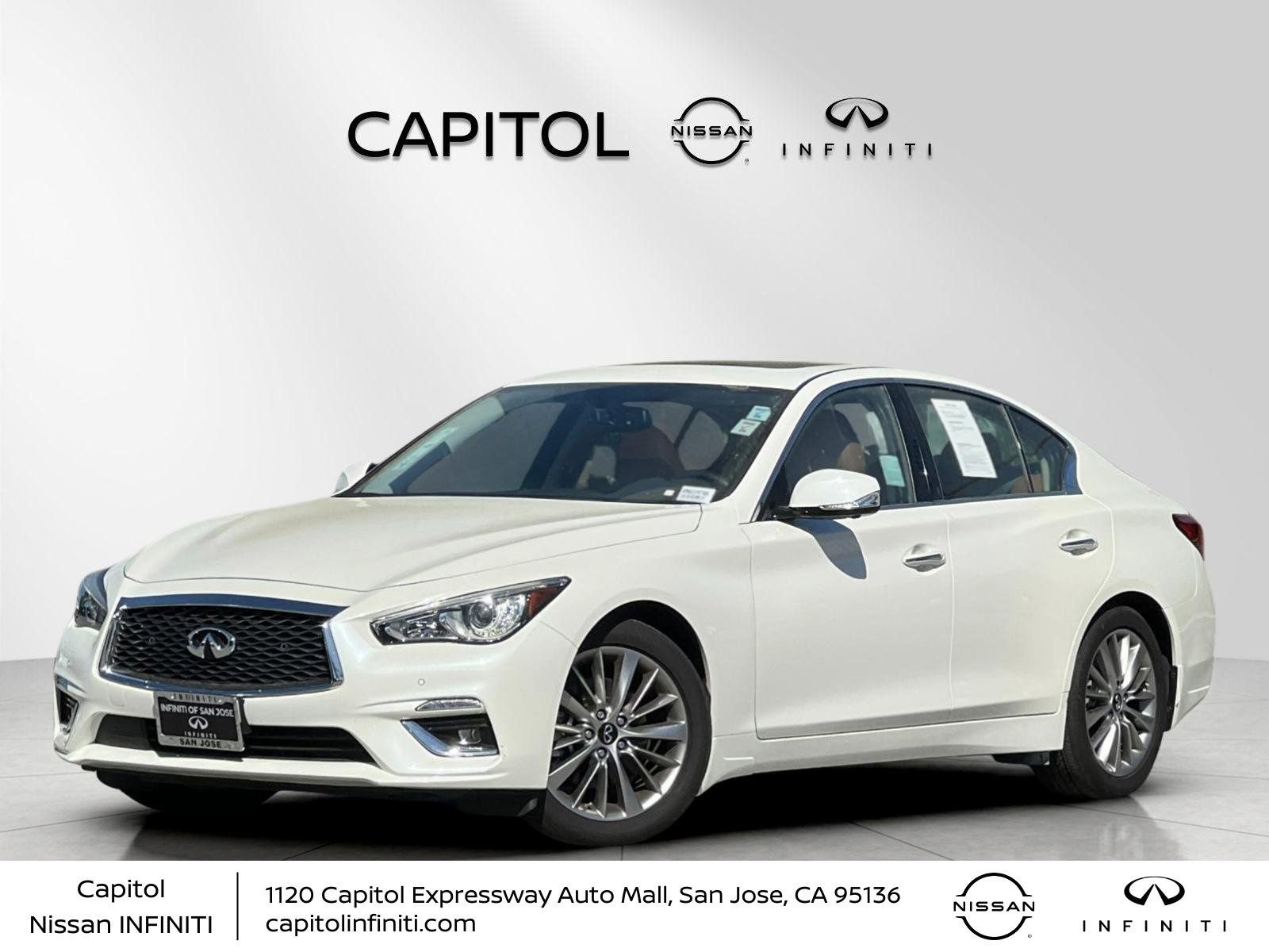 Used 2024 INFINITI Q50 Luxe w/ Cargo Package