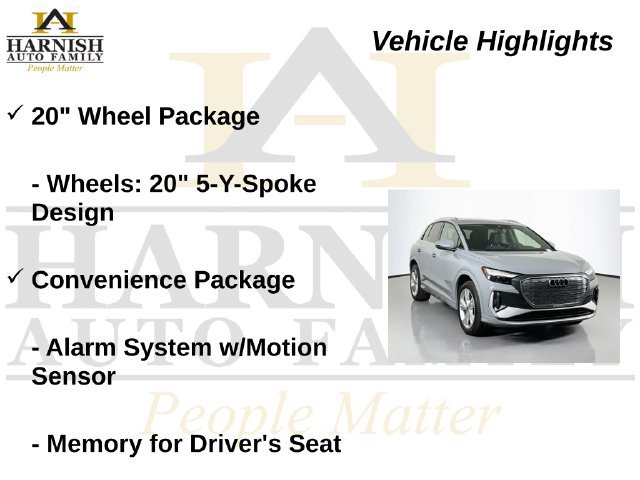 Used 2023 Audi Q4 e-tron Premium w/ Convenience Package AWD/4WD image 7
