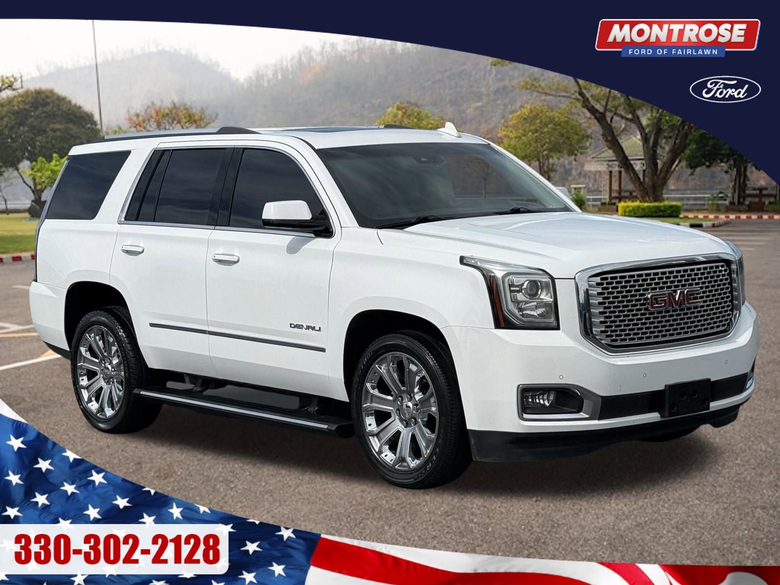 Used 2017 GMC Yukon Denali w/ Open Road Package RWD image 1