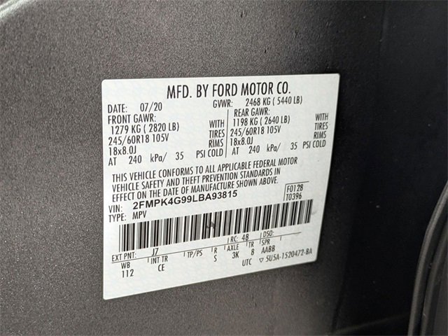 Used 2020 Ford Edge SE image 30