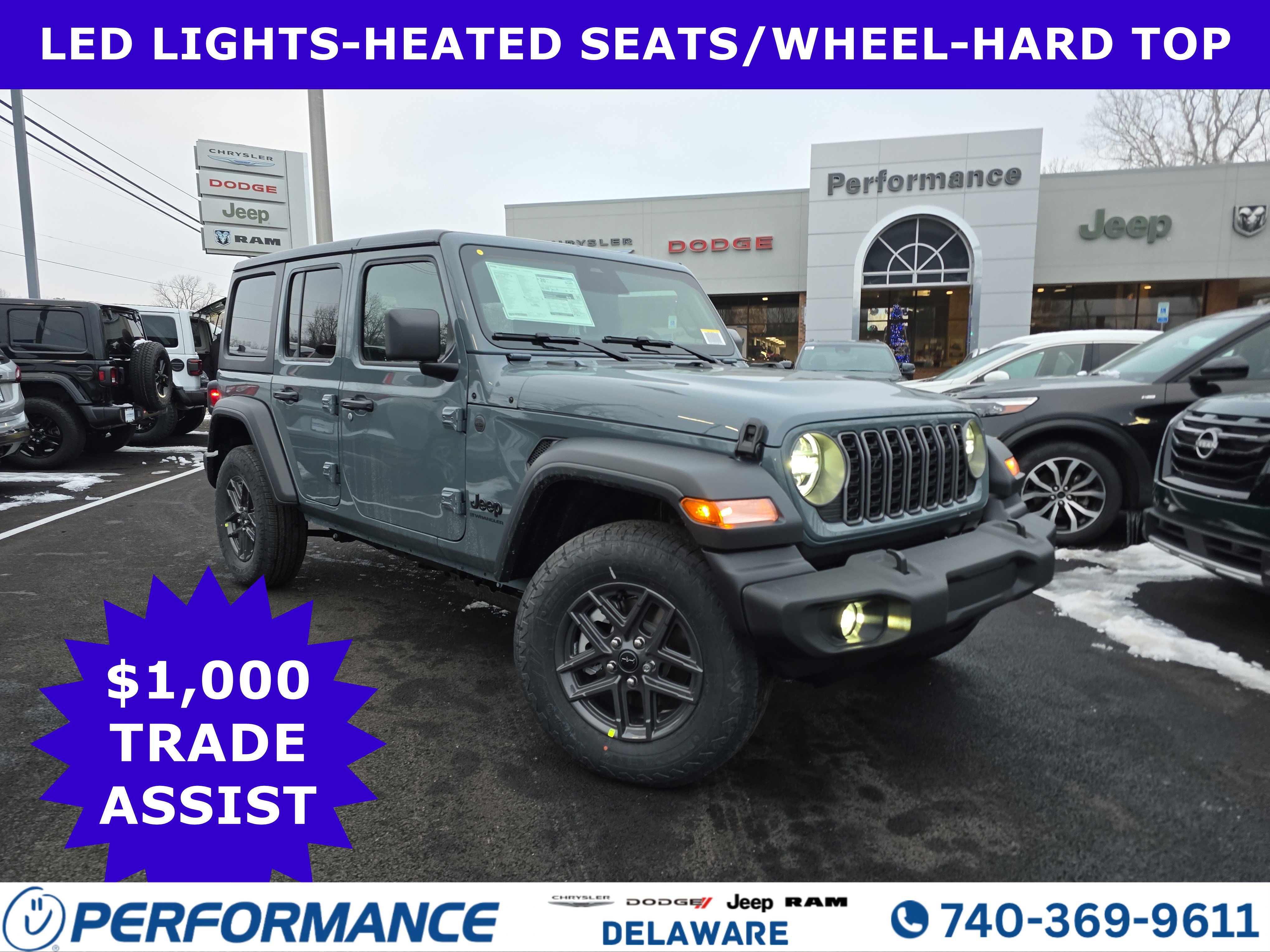 New 2026 Jeep Wrangler Sport S image 1