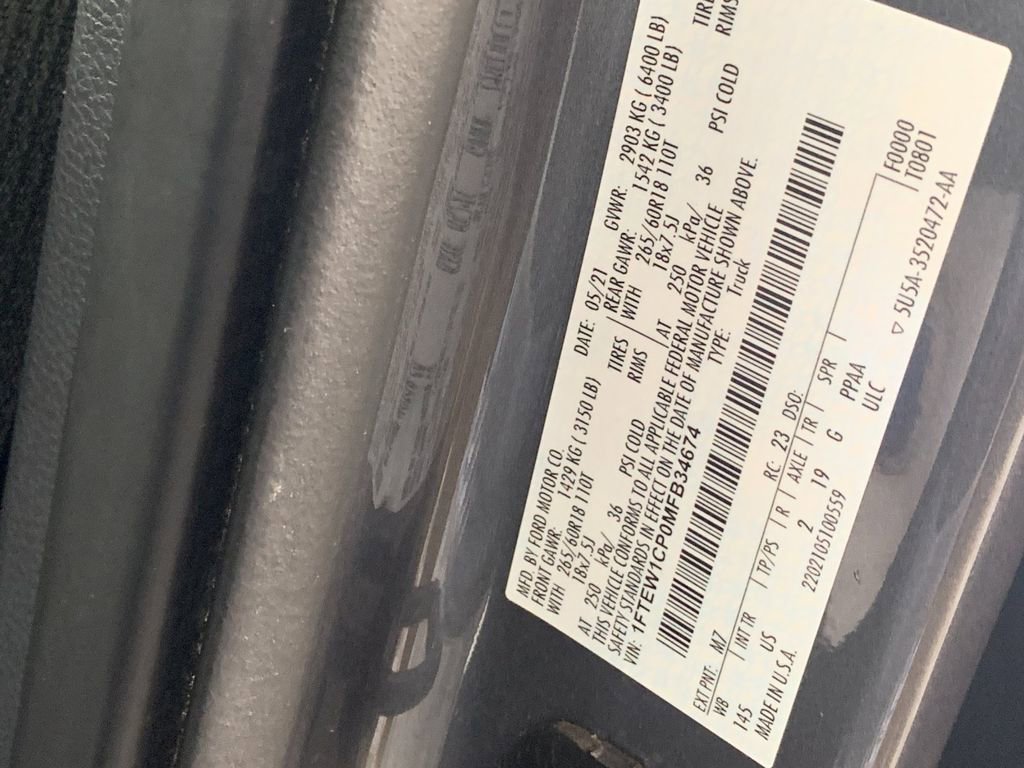 Used 2021 Ford F150 XLT w/ Equipment Group 302A High image 13