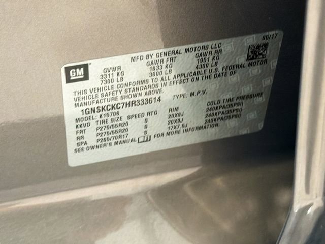 Certified 2017 Chevrolet Tahoe Premier AWD/4WD image 32