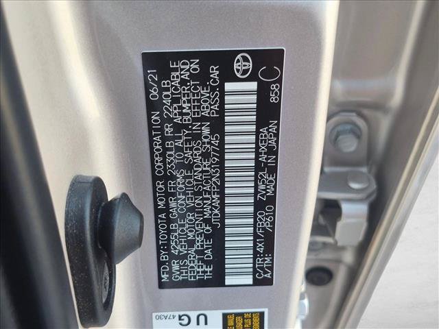 Certified 2022 Toyota Prius Prime LE FWD image 24