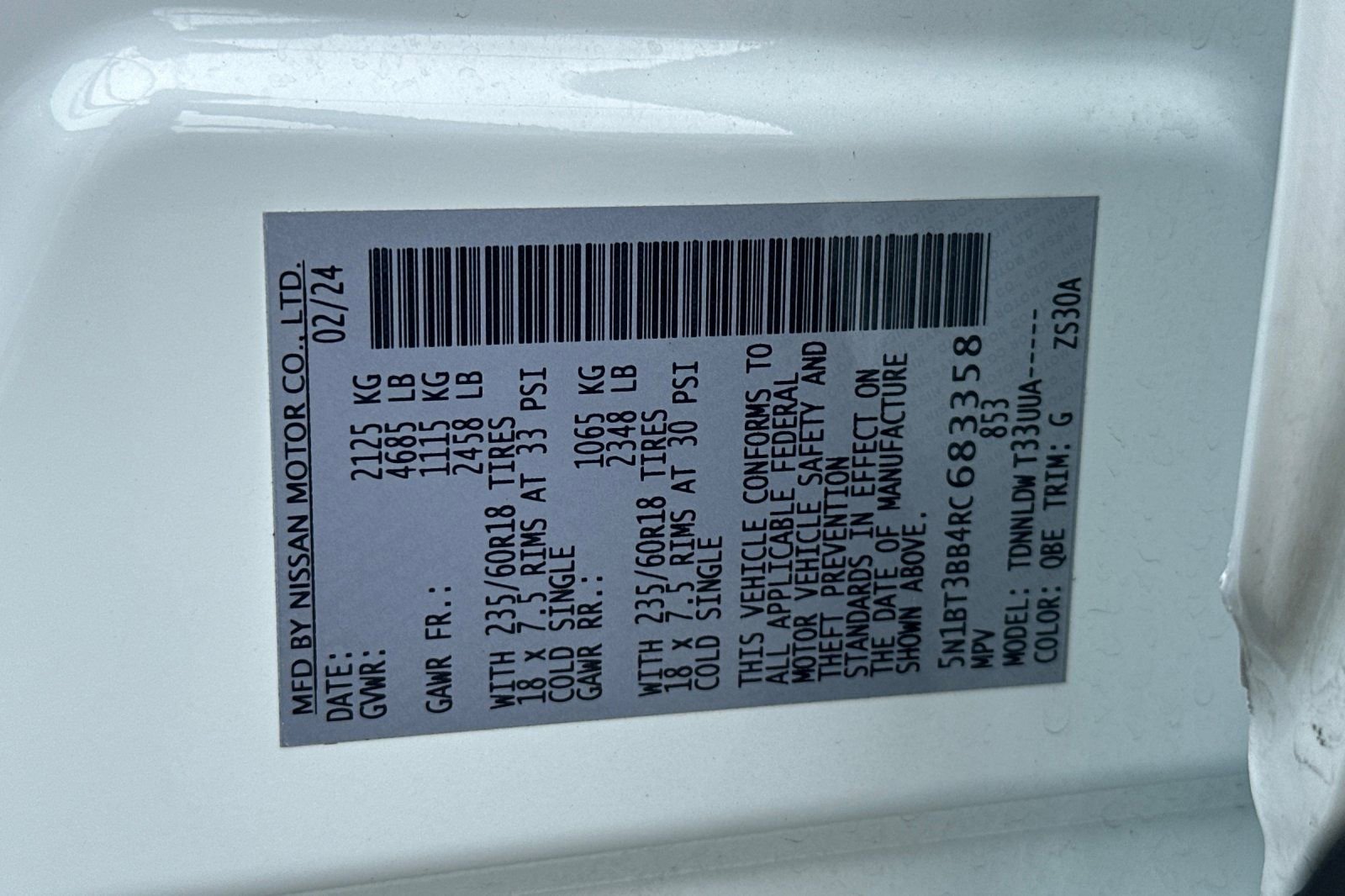 Certified 2024 Nissan Rogue SV image 34