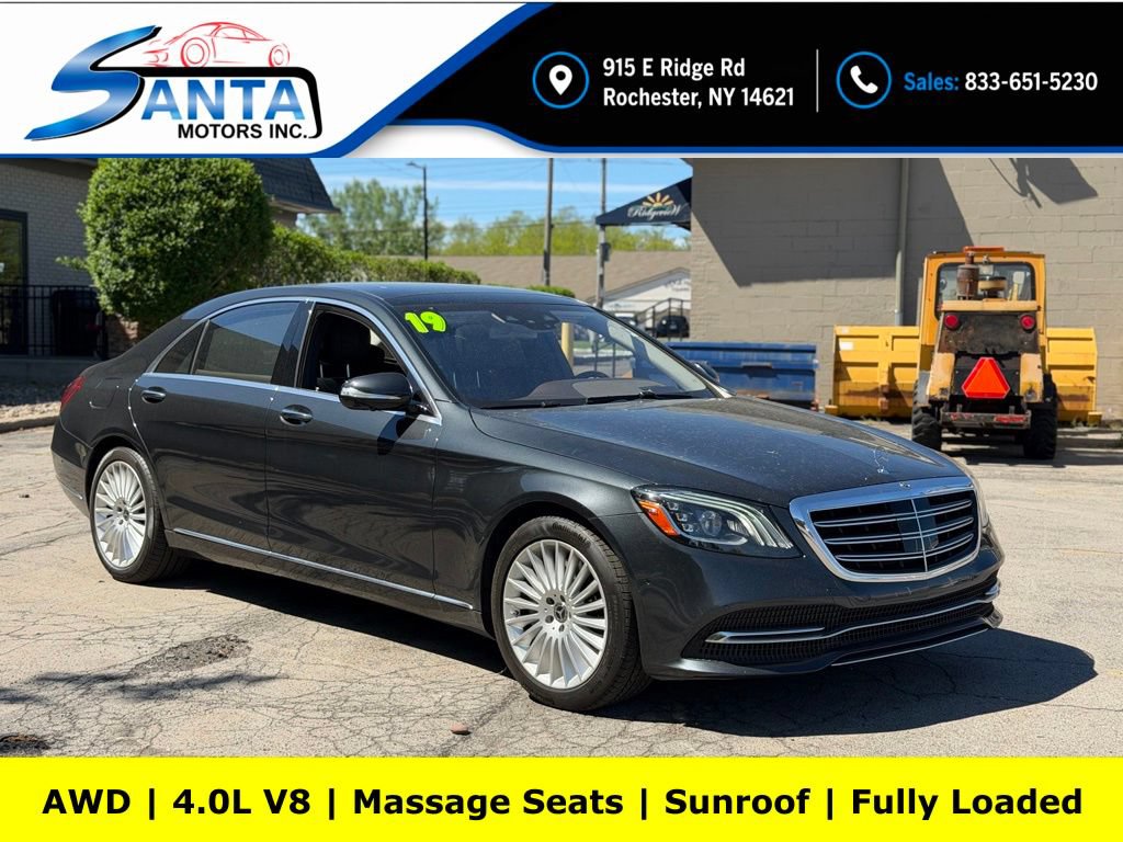 Used 2019 Mercedes-Benz S 560 4MATIC Sedan image 3