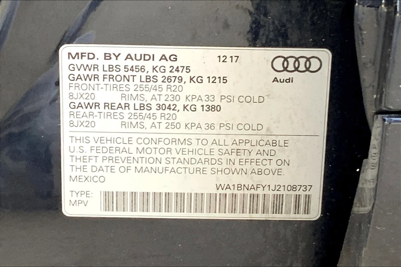 Used 2018 Audi Q5 2.0T Premium Plus w/ Premium Plus Package image 31