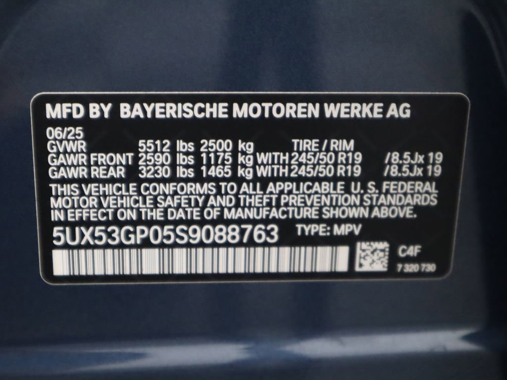 Certified 2025 BMW X3 xDrive30i w/ Premium Package image 35