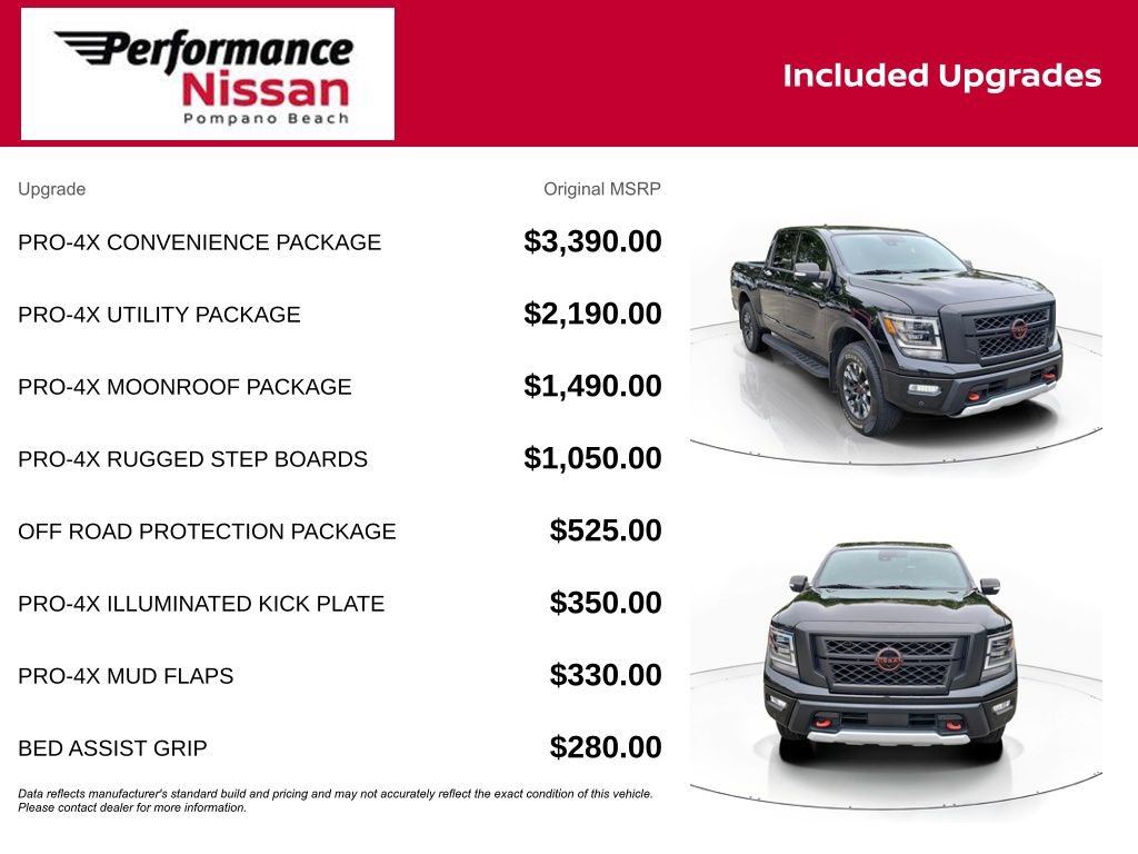 Certified 2024 Nissan Titan PRO-4X w/ Pro-4x Convenience Package AWD/4WD image 8