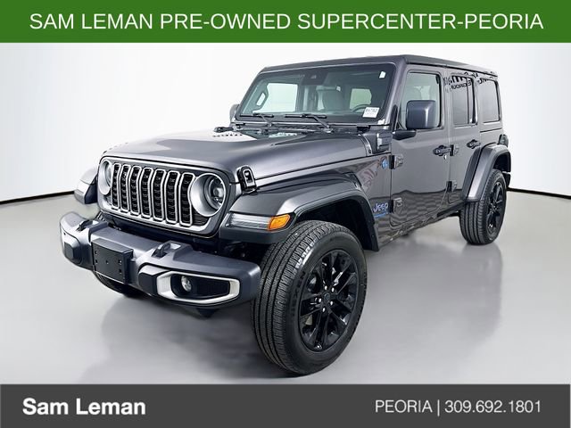 Used 2025 Jeep Wrangler Unlimited Sahara w/ Safety Group AWD/4WD image 3